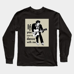 Chuck Berry Rock and Roll Music Long Sleeve T-Shirt